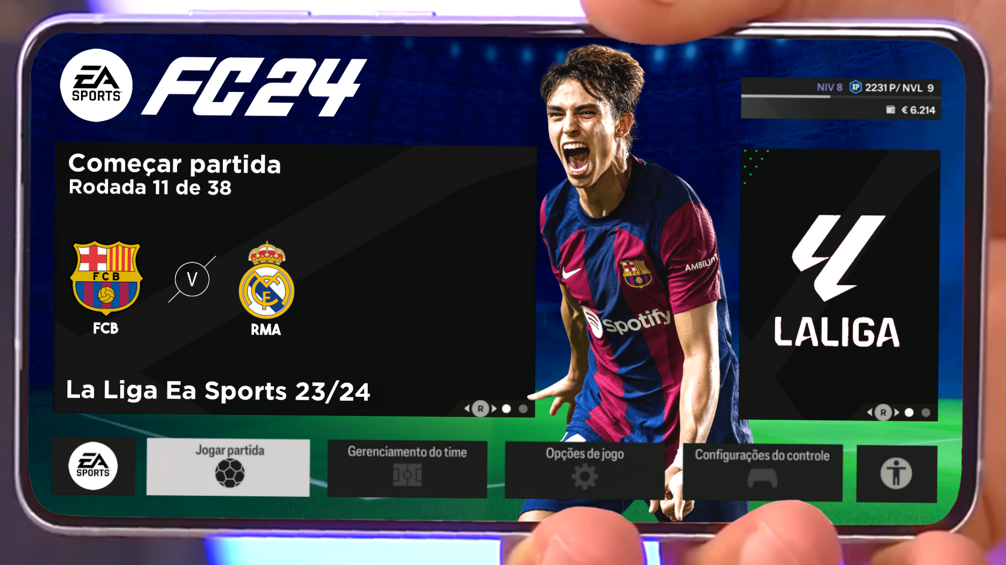 Fifa Mod Ea Fc Android Gr Ficos De Ps Gamedroid Br