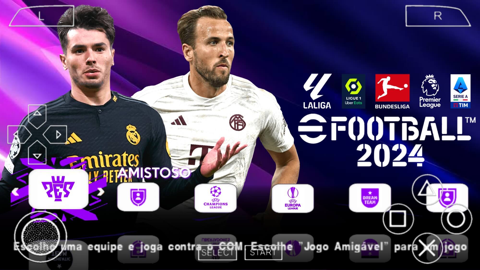 Efootball Pes Ppsspp Europeus Atualizado Faces Hd Gamedroid Br