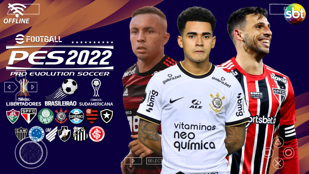 EFOOTBALL PES 2022 SUL-AMERICANO COM BRASILEIRÃO A.B E LIBERTADORES ...