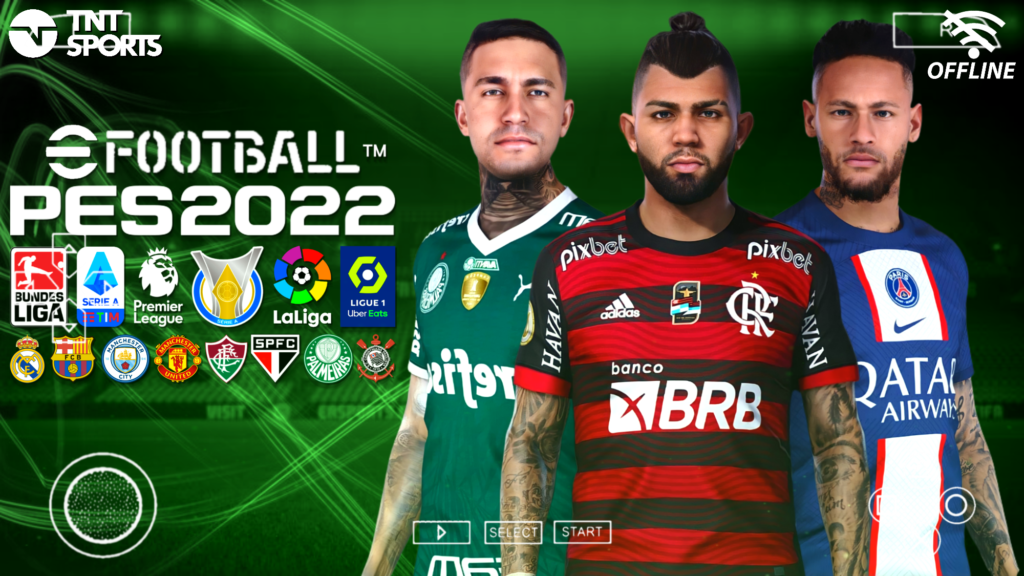 EFOOTBALL PES 2022 COM BRASILEIRÃO E EUROPEUS PARA ANDROID/PPSSPP ...