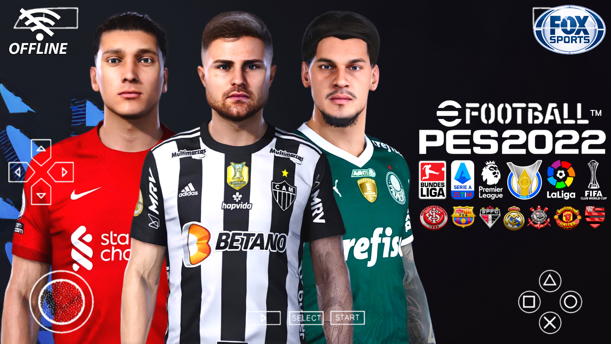 EFOOTBALL PES 2022 COM BRASILEIRÃO A.B E EUROPEUS NO RUMO AO ESTRELATO ...