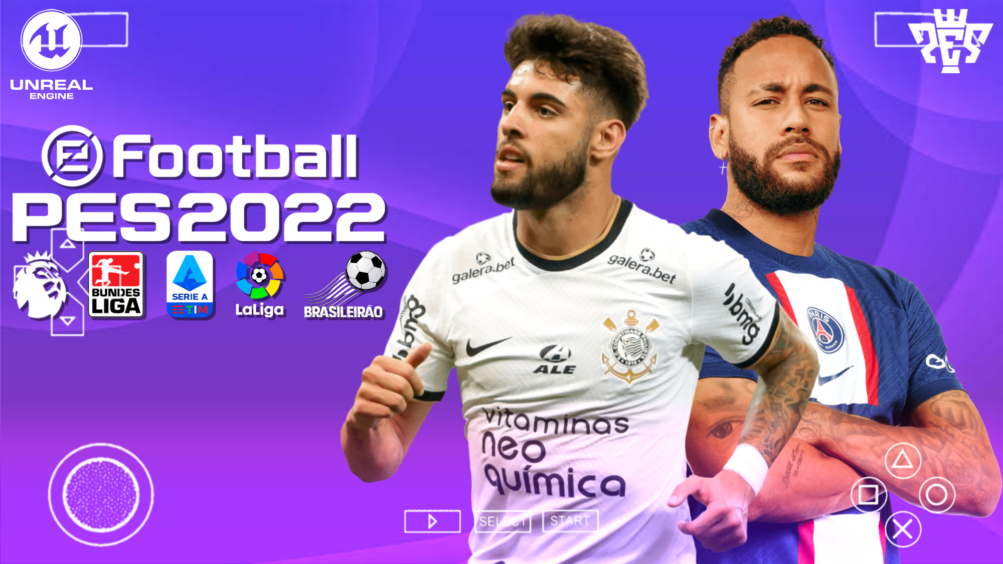 Efootball Pes 2022 Com BrasileirÃo E Europeus Atualizado Para Android